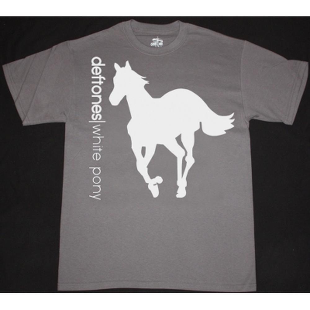Deftones White Pony 00 New Grey Charcoal T-Shirt